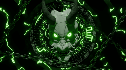 CURSED MASK GREEN
