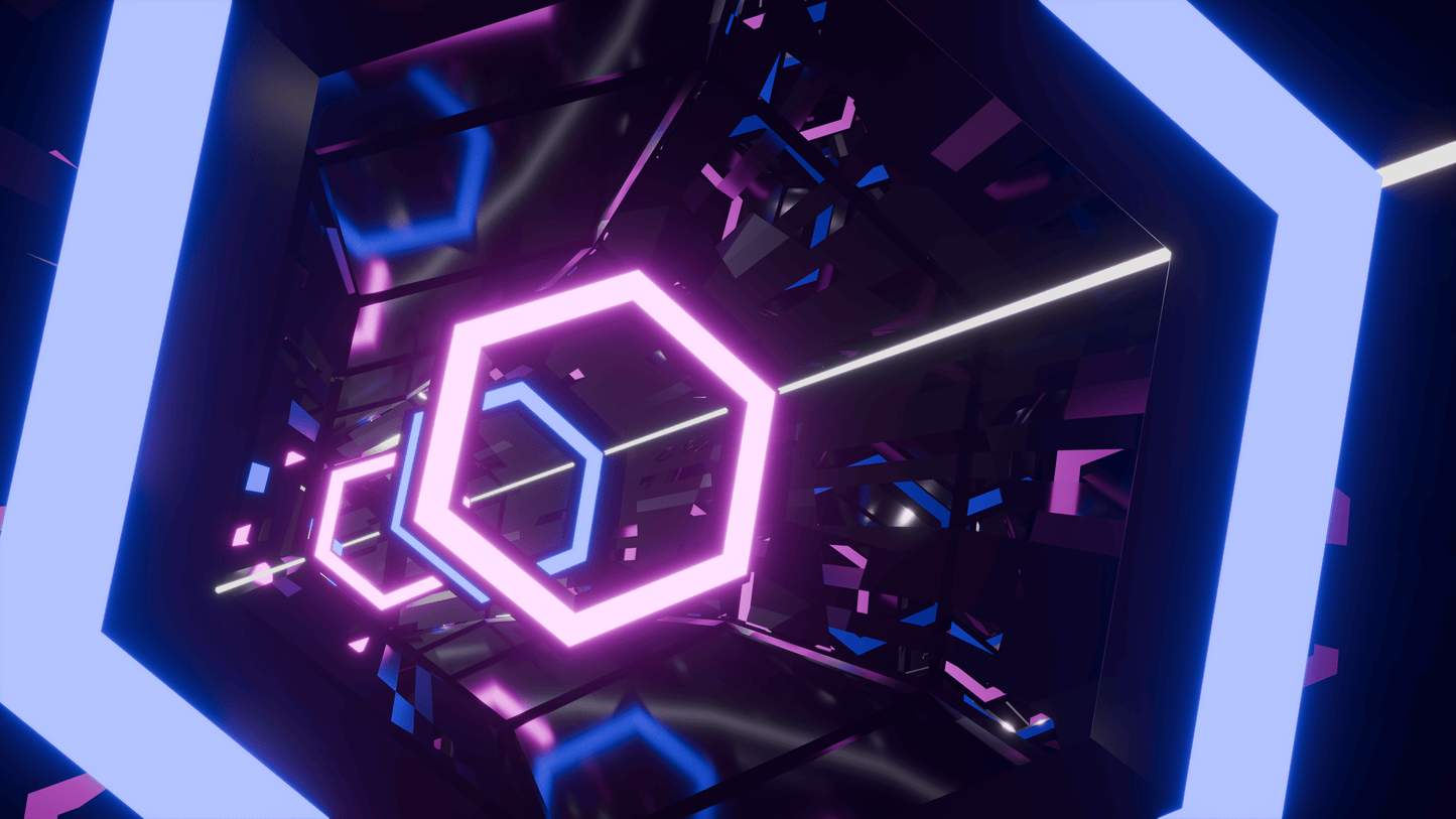 HEXAGON TUNNEL - DUAL COLOR