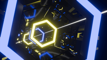 HEXAGON TUNNEL - DUAL COLOR