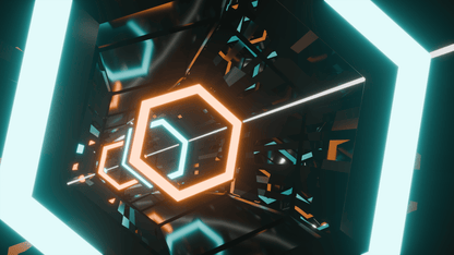 HEXAGON TUNNEL - DUAL COLOR