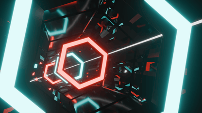 HEXAGON TUNNEL - DUAL COLOR