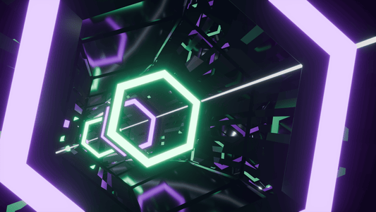 HEXAGON TUNNEL - DUAL COLOR