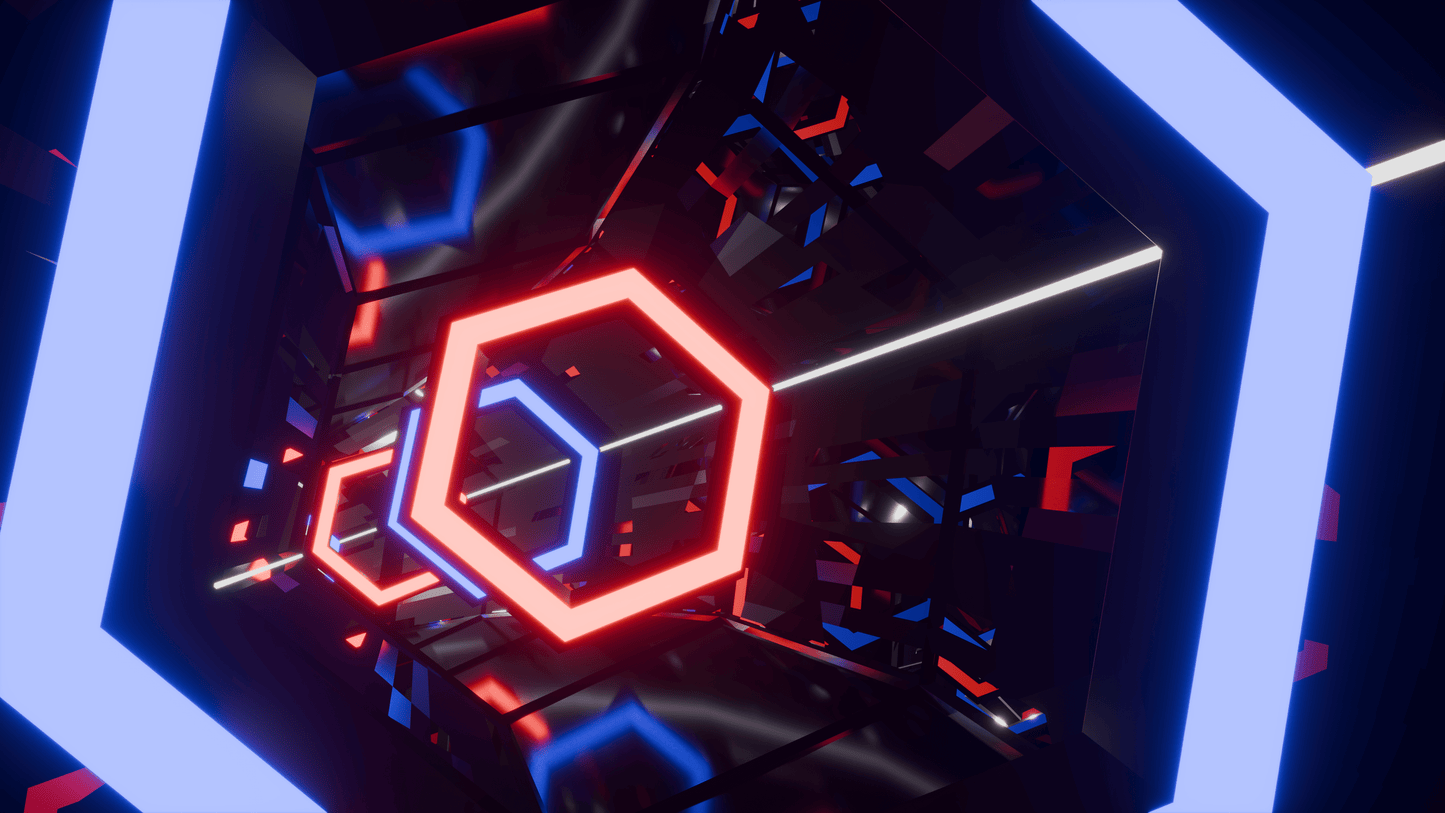 HEXAGON TUNNEL - DUAL COLOR