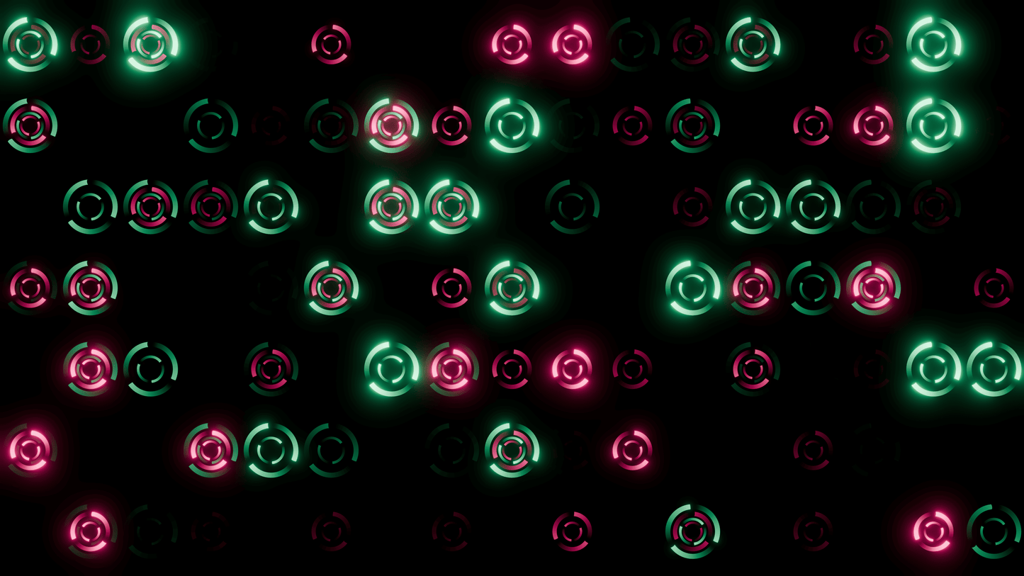 DOUBLE CIRCLE - DUAL COLOR