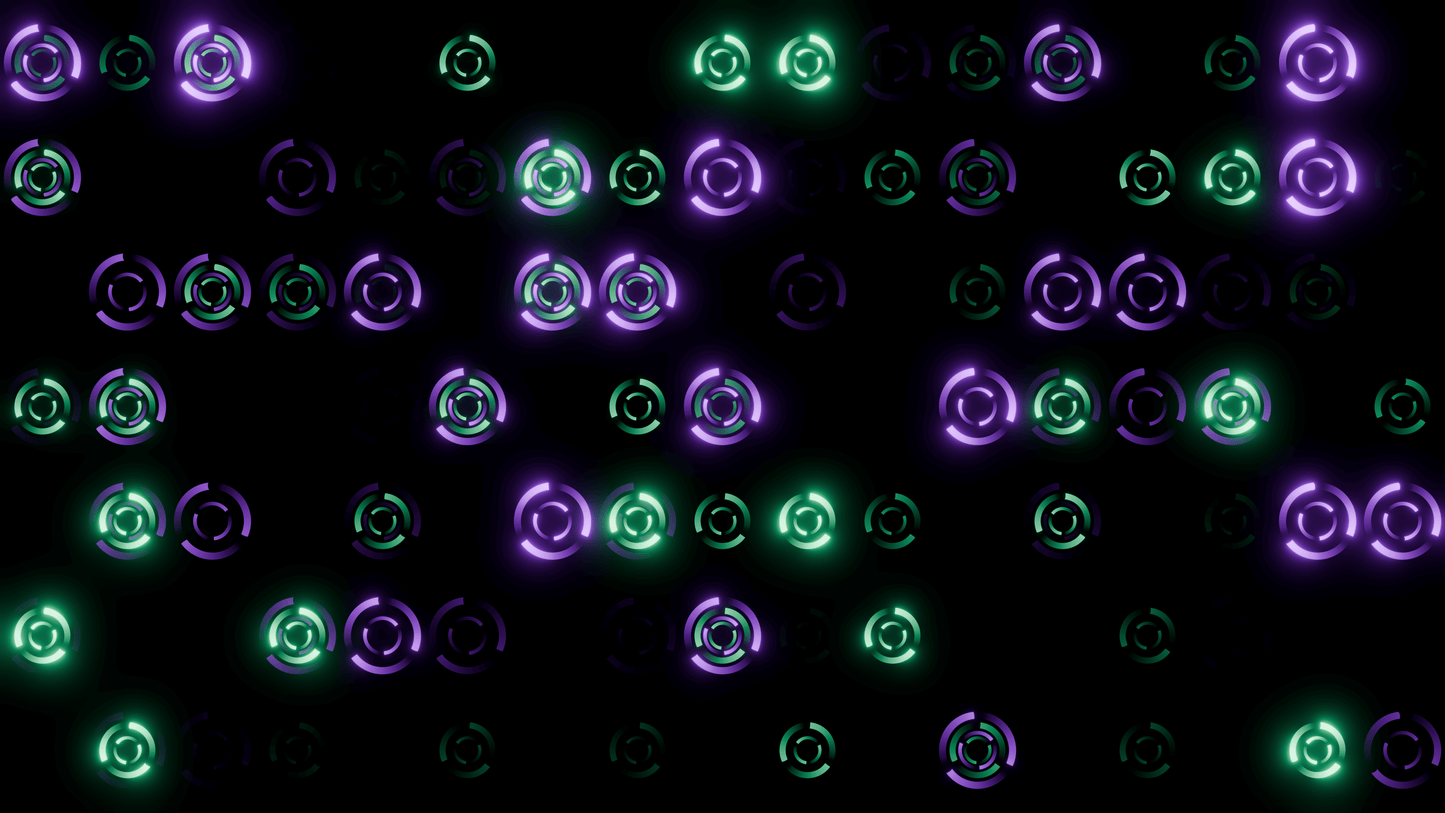 DOUBLE CIRCLE - DUAL COLOR