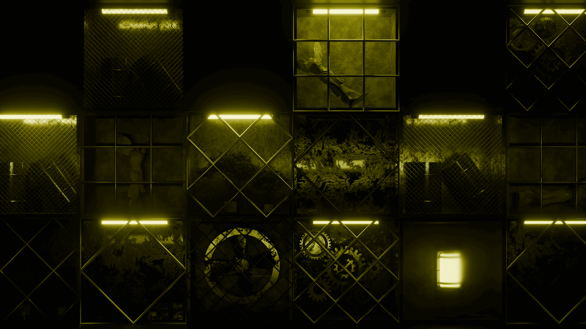 BOX WALL YELLOW