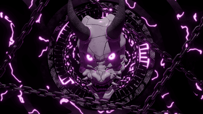 CURSED MASK PURPLE