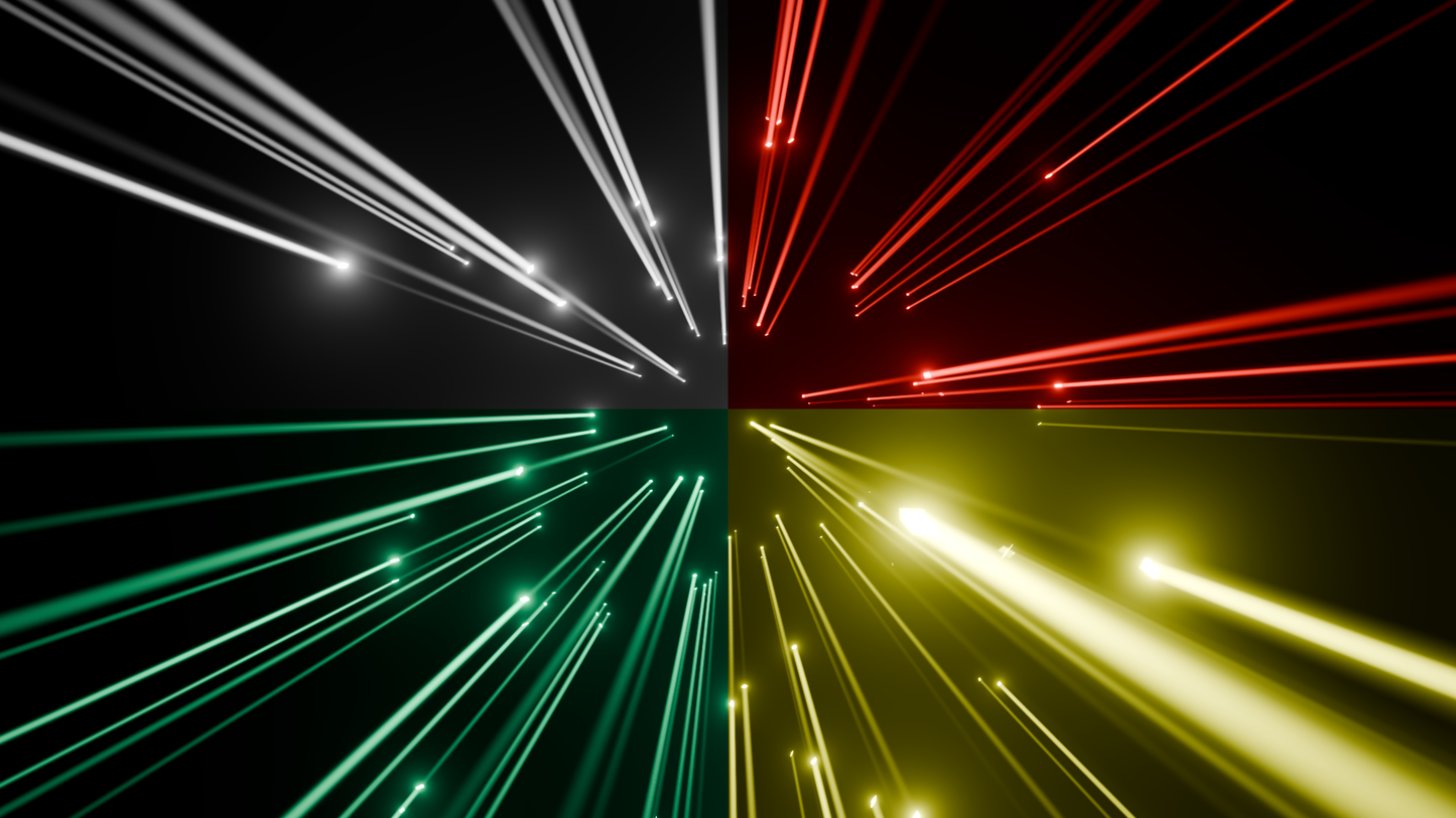 PACK - RAY BEAMS - SINGLE COLOR