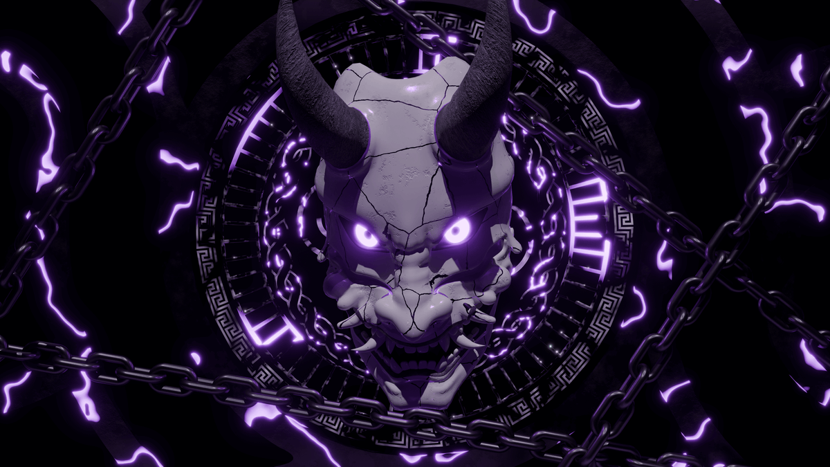 CURSED MASK UV