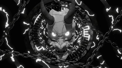 CURSED MASK WHITE