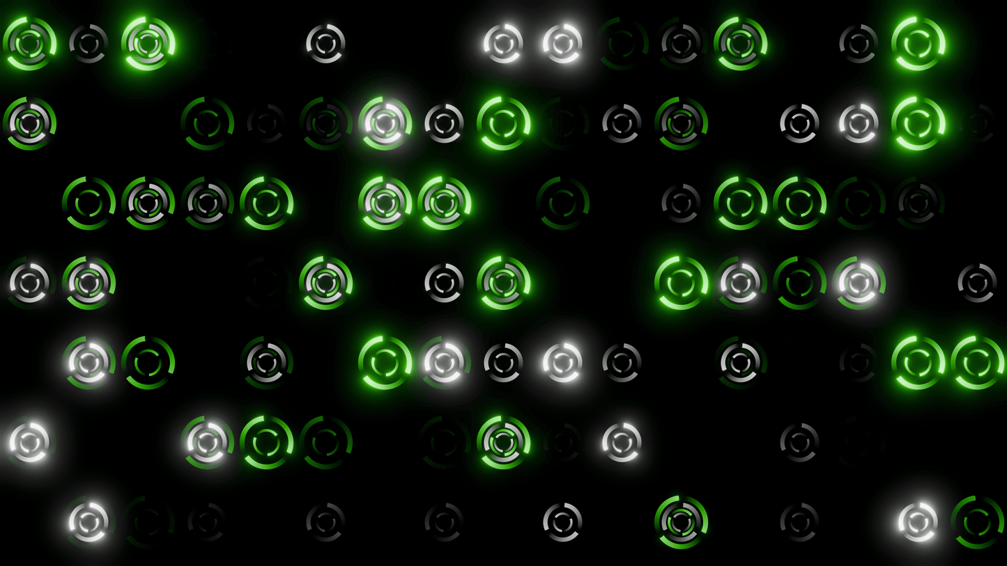 DOUBLE CIRCLE - DUAL WHITE