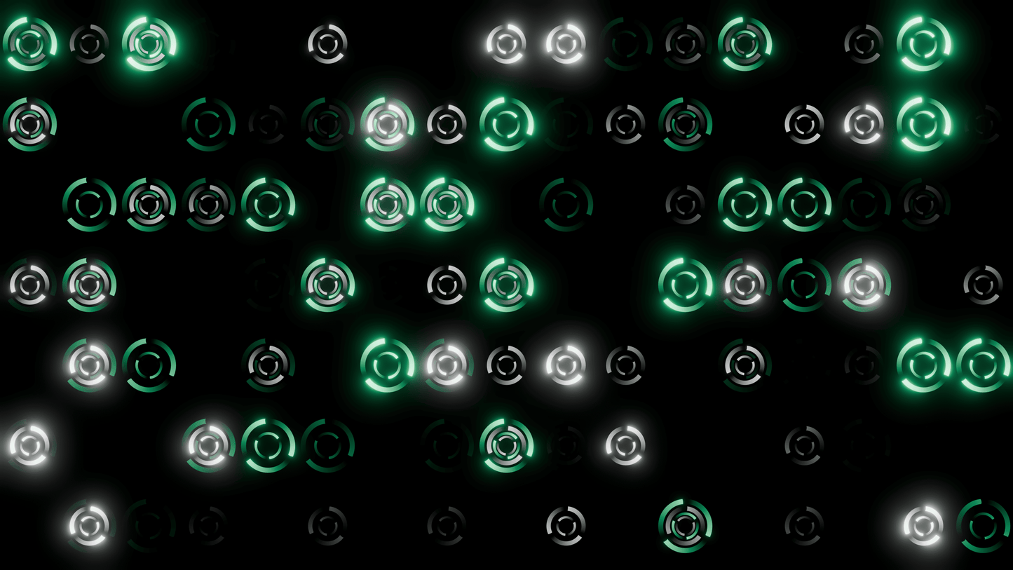 DOUBLE CIRCLE - DUAL WHITE