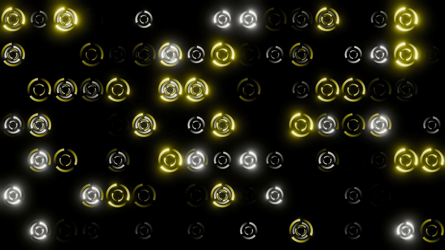 DOUBLE CIRCLE - DUAL WHITE