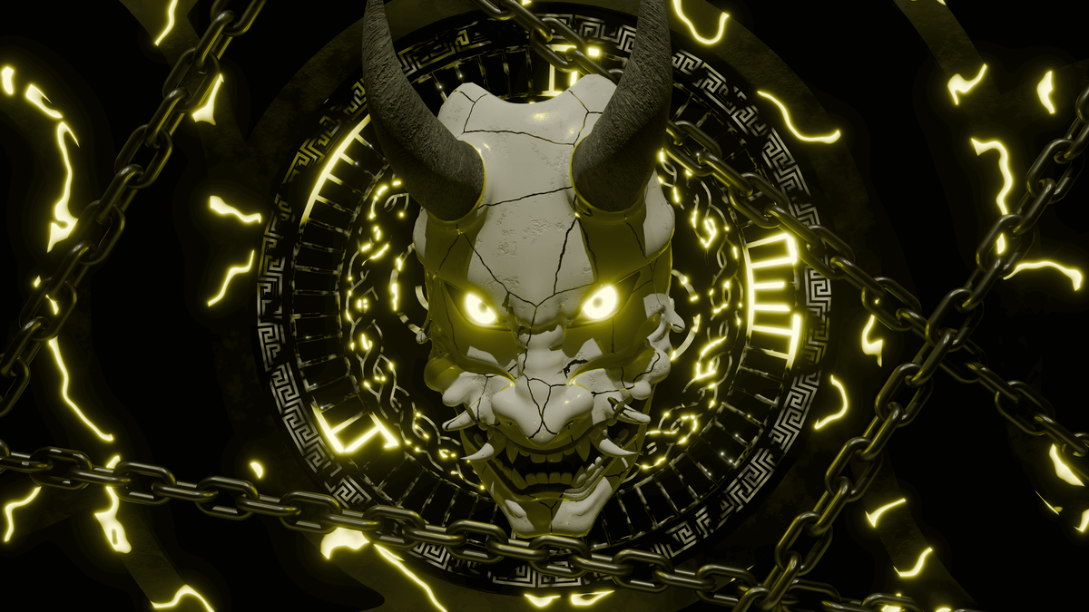 CURSED MASK YELLOW